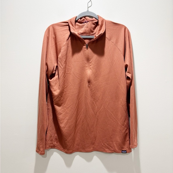 Patagonia Other - Patagonia Auburn Rust Capilene Midweight Half Zip Long Sleeve Pullover L